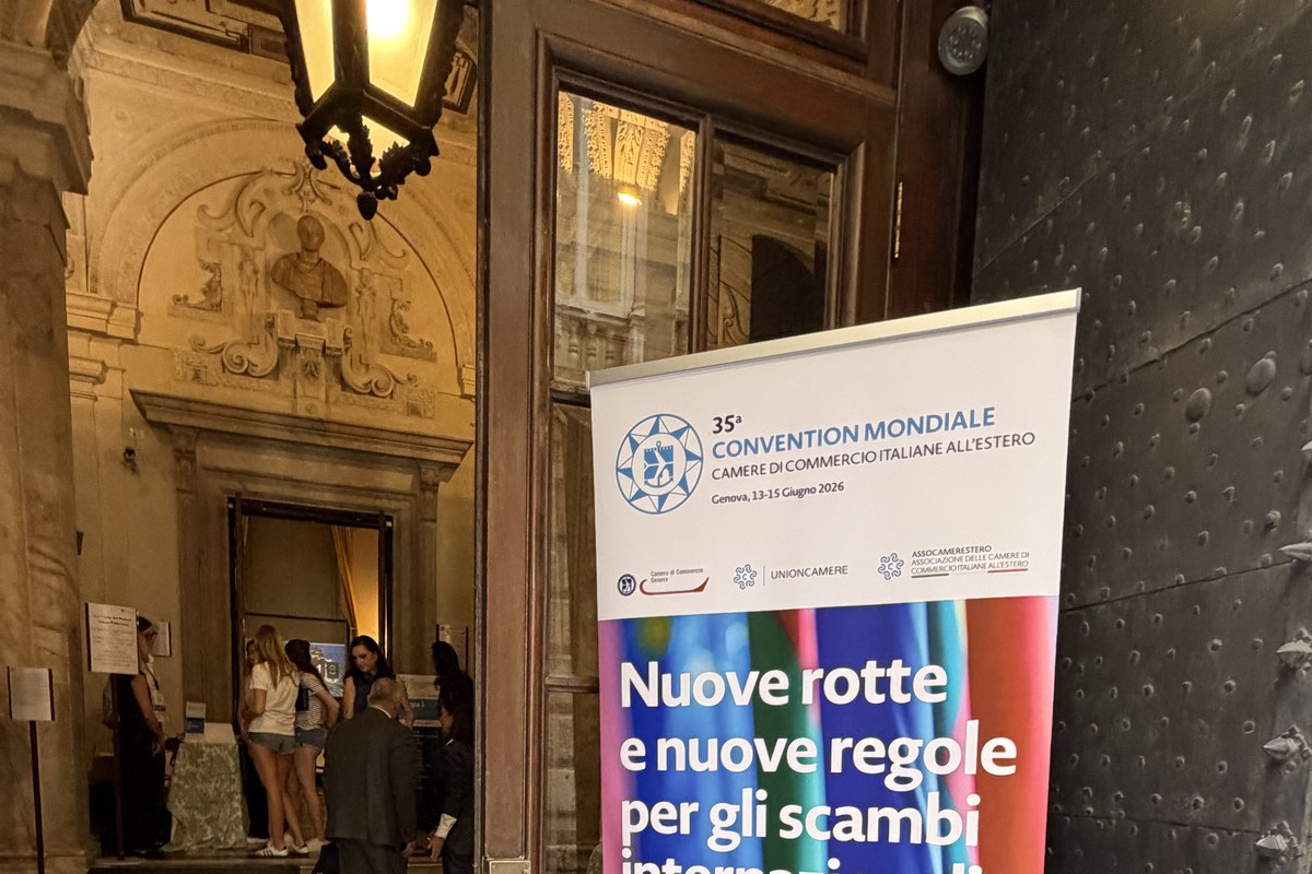 La CCIR alla 35ª Convention Mondiale delle Camere di Commercio Italiane all'Estero a Genova